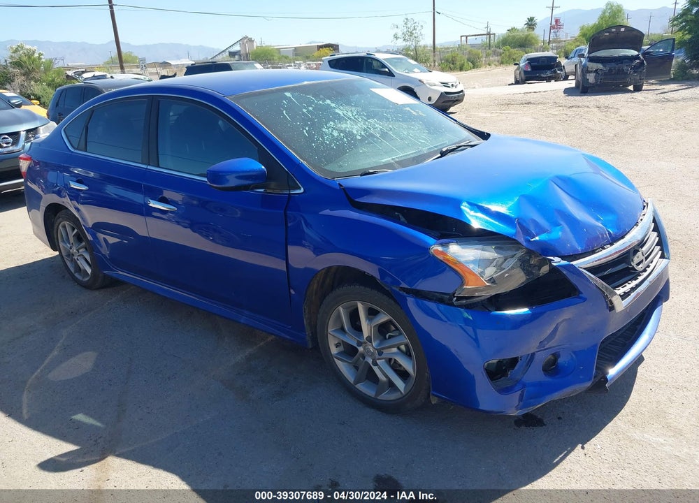 2014 NISSAN SENTRA SR VIN: 3N1AB7AP4EY244186