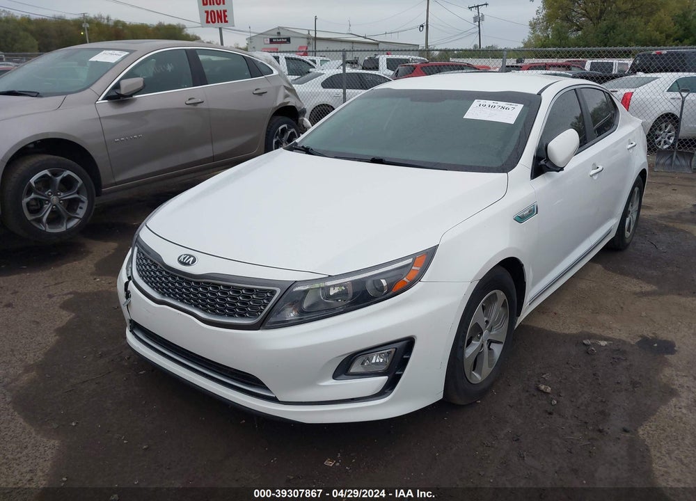 2015 KIA OPTIMA HYBRID VIN: KNAGM4AD9F5086848