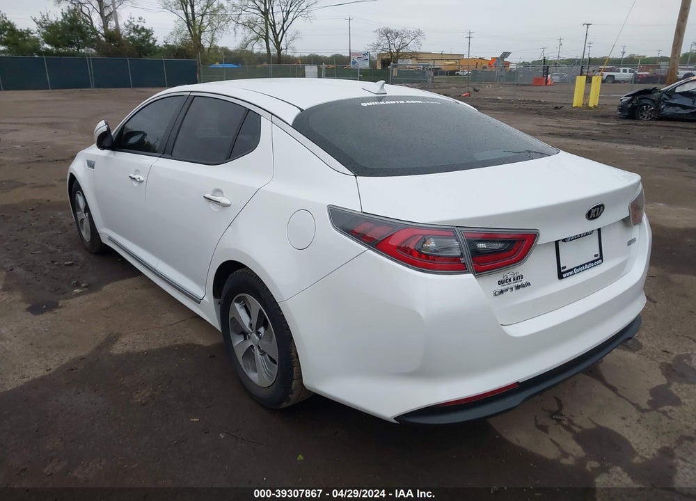 2015 KIA OPTIMA HYBRID VIN: KNAGM4AD9F5086848