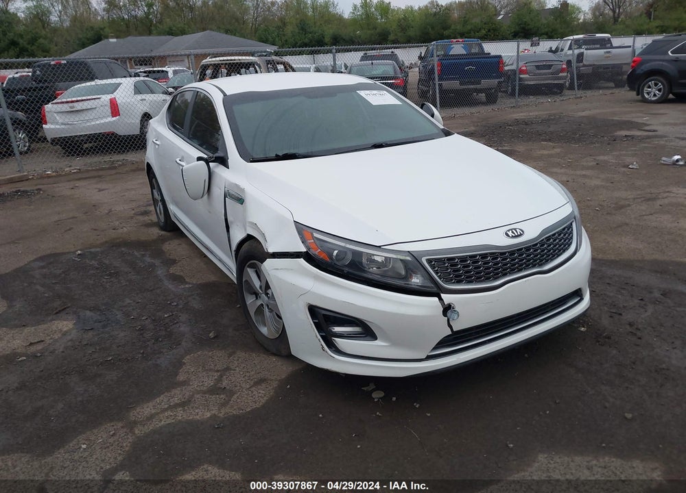 2015 KIA OPTIMA HYBRID VIN: KNAGM4AD9F5086848