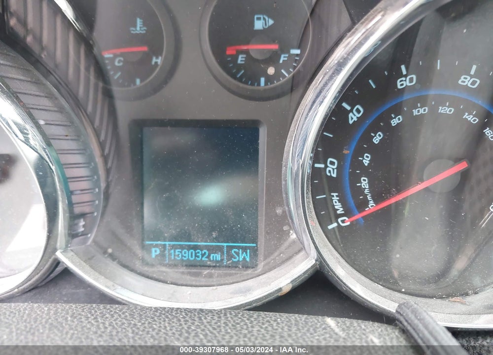 2013 CHEVROLET CRUZE 2LT AUTO VIN: 1G1PE5SB4D7172453