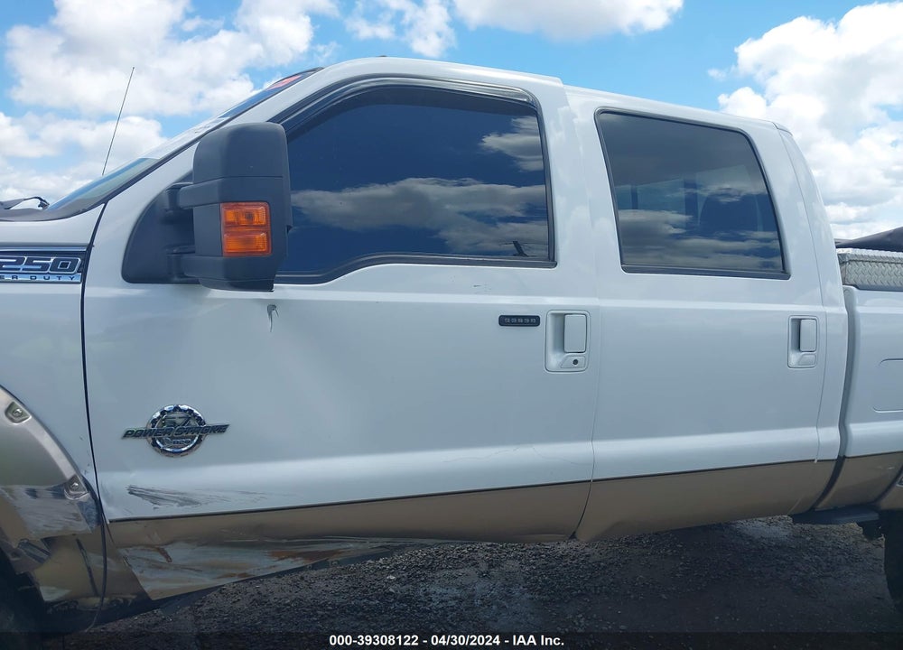 2012 FORD F-250 LARIAT VIN: 1FT7W2BT3CEC85431