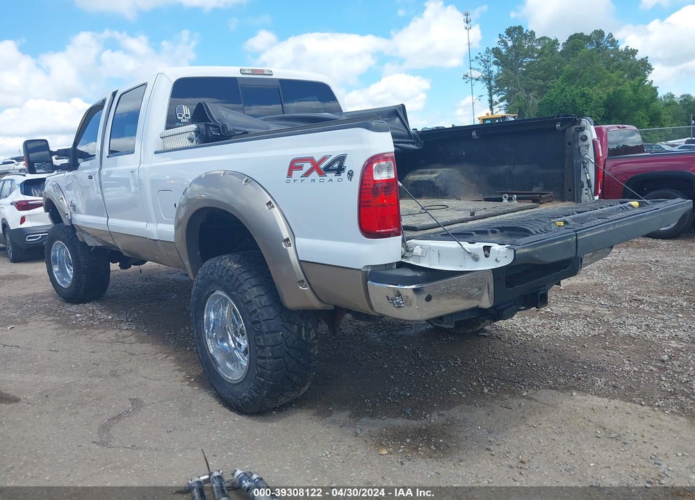 2012 FORD F-250 LARIAT VIN: 1FT7W2BT3CEC85431