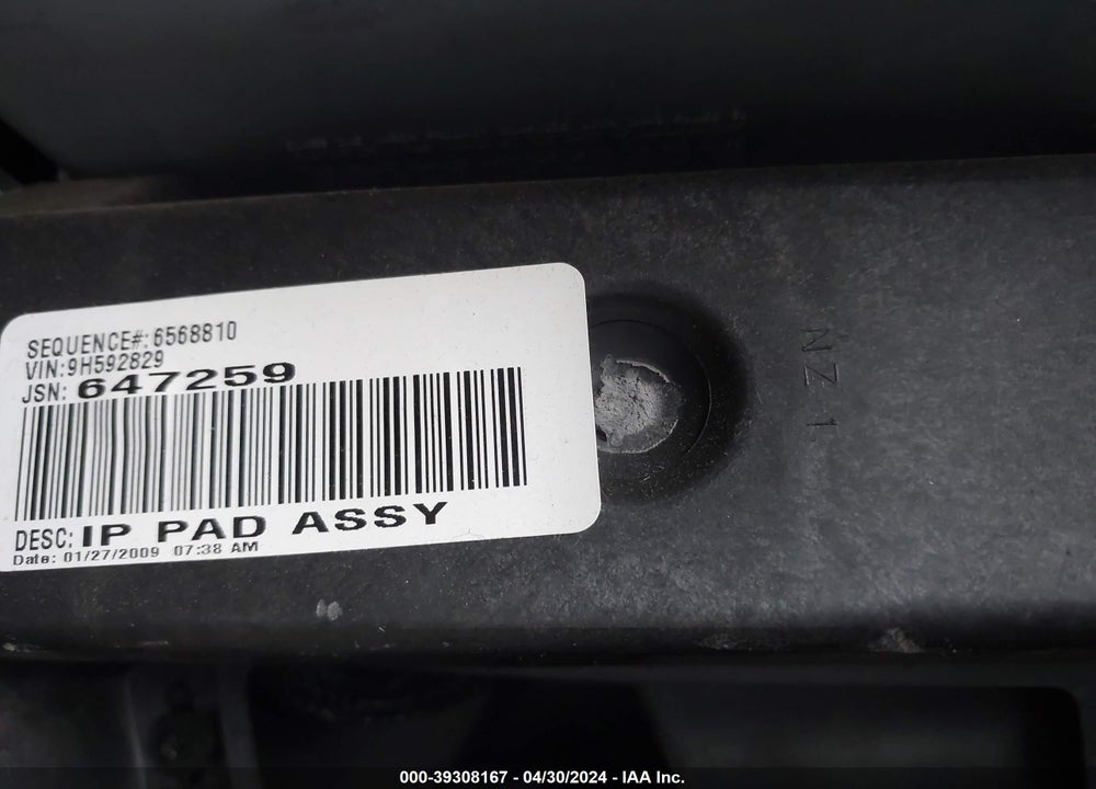 2009 DODGE CHARGER VIN: 2B3KA33V99H592829