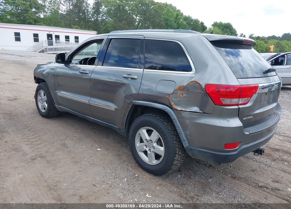 2012 JEEP GRAND CHEROKEE LAREDO VIN: 1C4RJEAG7CC119776