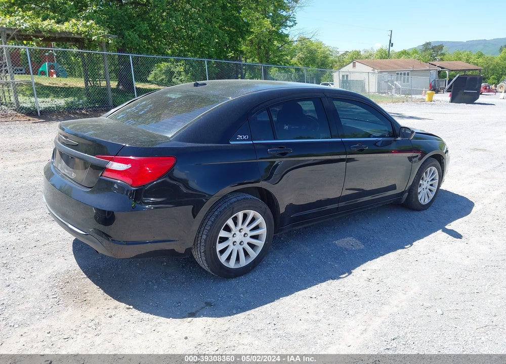 2012 CHRYSLER 200 LX VIN: 1C3CCBAB2CN281648