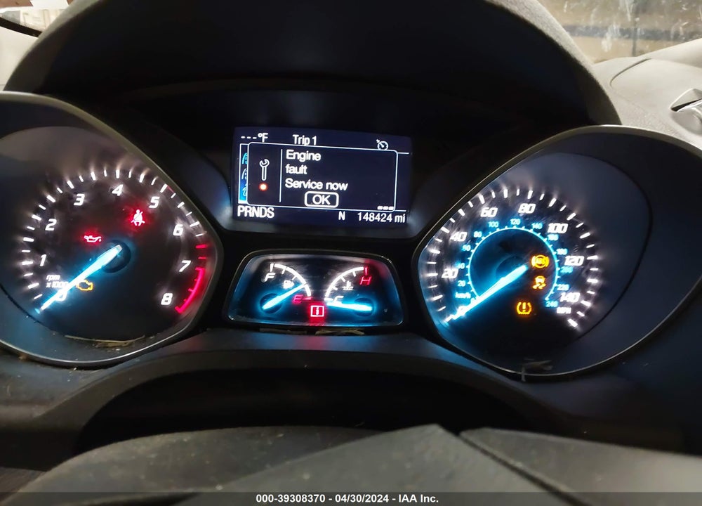 2014 FORD ESCAPE TITANIUM VIN: 1FMCU9J90EUC77732