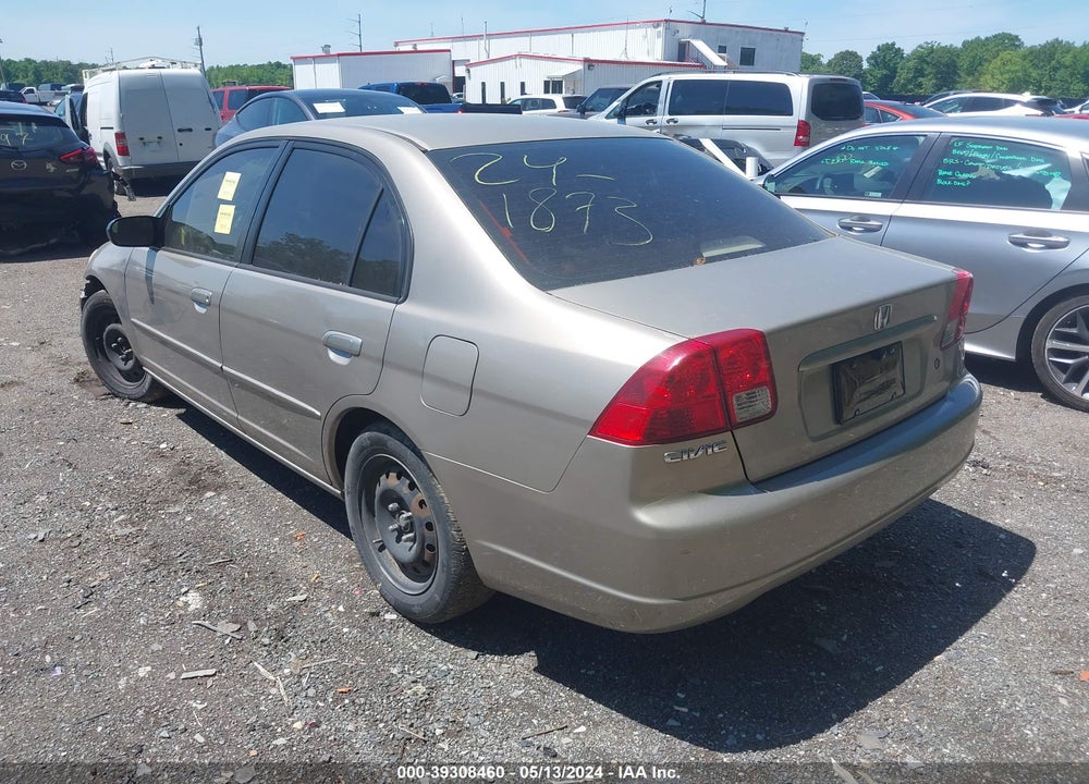 2005 HONDA CIVIC VIN: 2HGES16555H515587