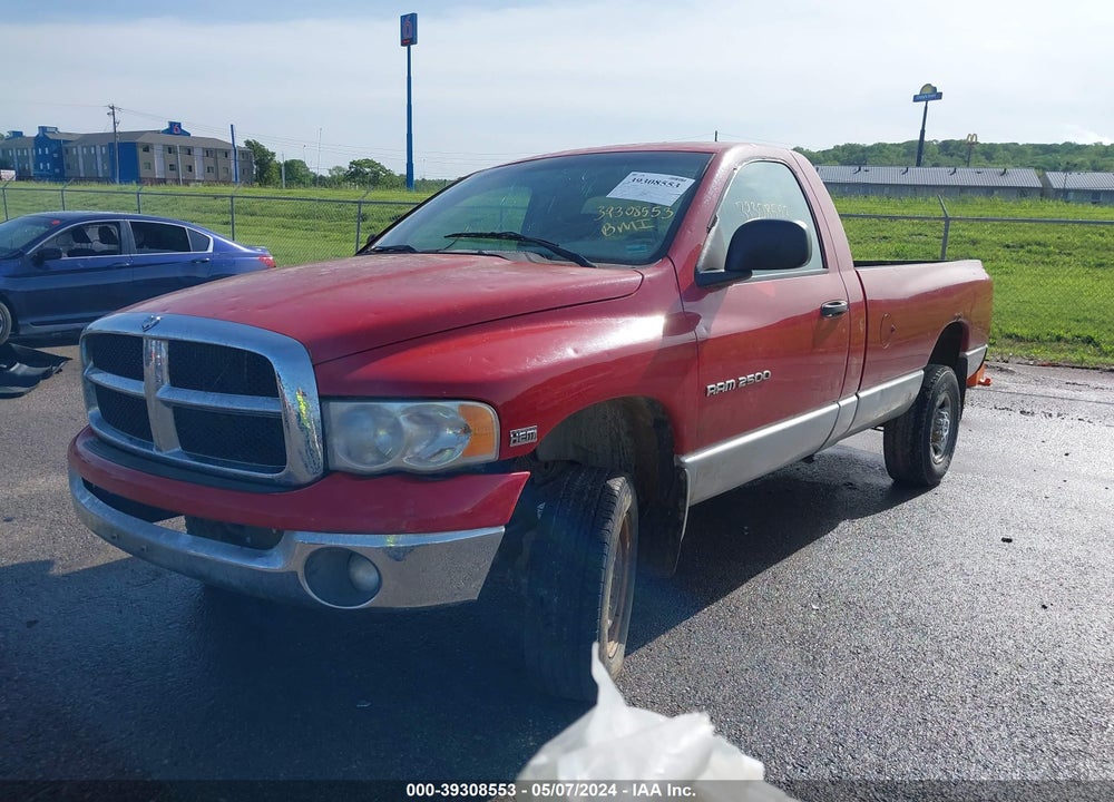 2004 DODGE RAM 2500 SLT/LARAMIE VIN: 3D7KU26D44G158304
