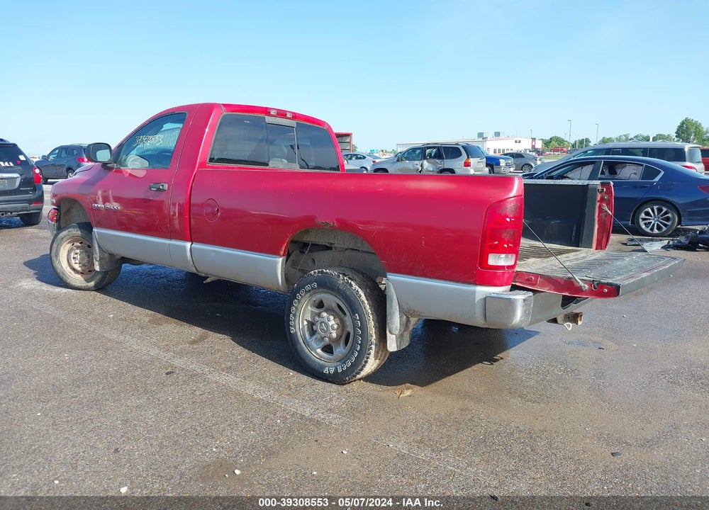 2004 DODGE RAM 2500 SLT/LARAMIE VIN: 3D7KU26D44G158304