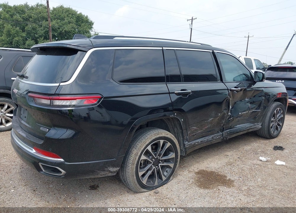 2022 JEEP GRAND CHEROKEE L OVERLAND 4X2 VIN: 1C4RJJDG6N8539247