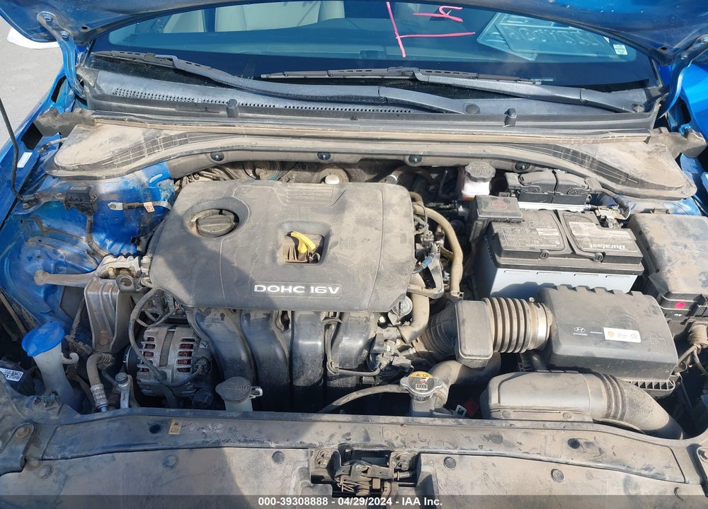 2018 HYUNDAI ELANTRA SE VIN: KMHD74LF7JU634898