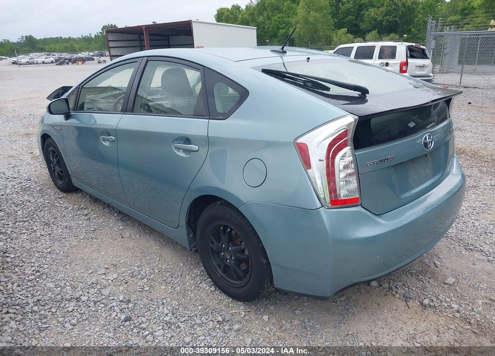 2014 TOYOTA PRIUS THREE VIN: JTDKN3DU1E1748864