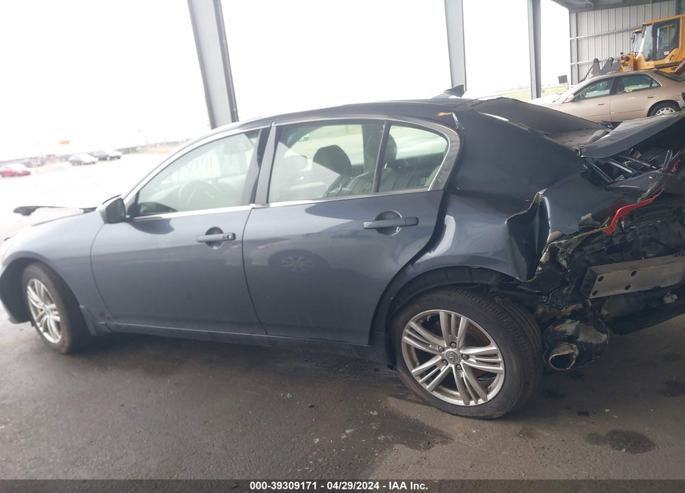 2012 INFINITI G25X VIN: JN1DV6AR3CM731704