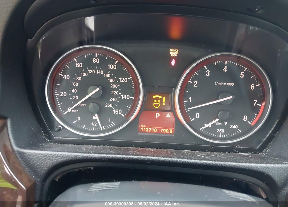 2011 BMW 328I VIN: WBADW7C55BE545632