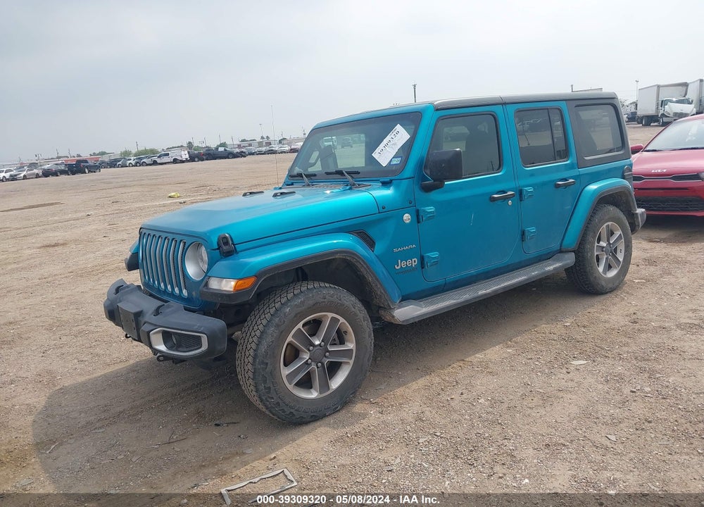 2019 JEEP WRANGLER UNLIMITED SAHARA 4X4 VIN: 1C4HJXEG6KW664107