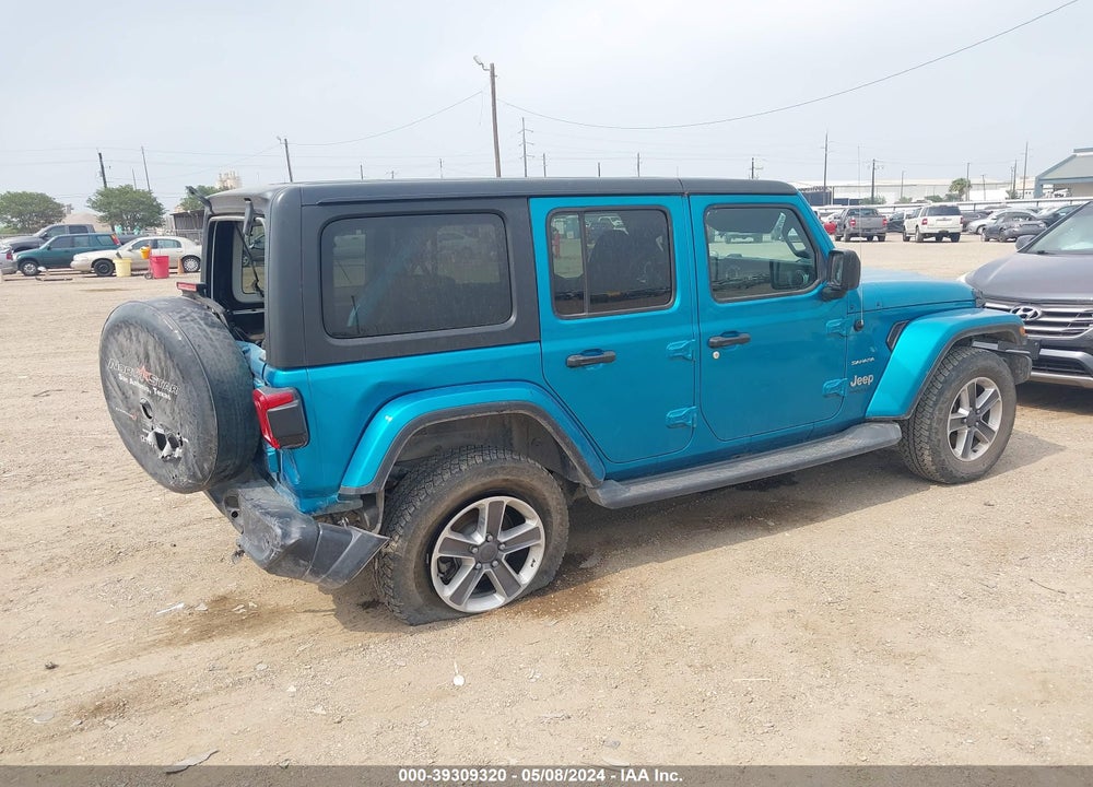 2019 JEEP WRANGLER UNLIMITED SAHARA 4X4 VIN: 1C4HJXEG6KW664107