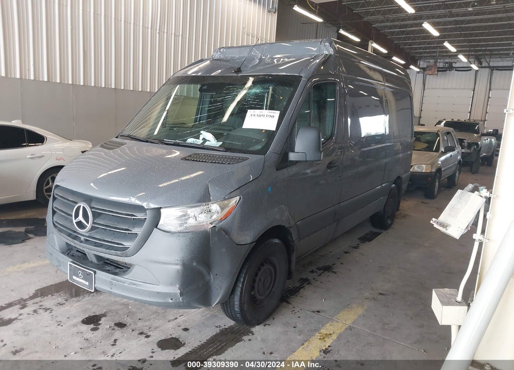 2023 MERCEDES-BENZ SPRINTER 2500 STANDARD ROOF 4-CYL DIESEL VIN: W1Y4KBHY5PT121676