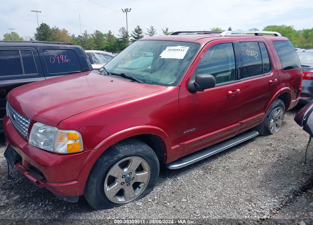 2004 FORD EXPLORER LIMITED VIN: 1FMDU85K64ZB37245