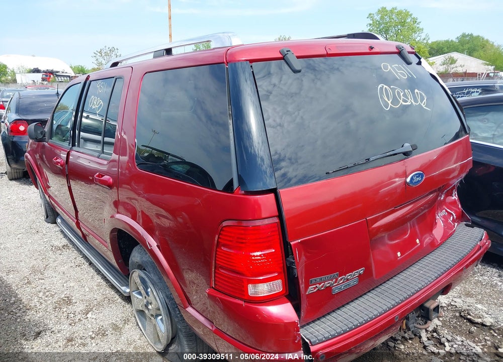 2004 FORD EXPLORER LIMITED VIN: 1FMDU85K64ZB37245