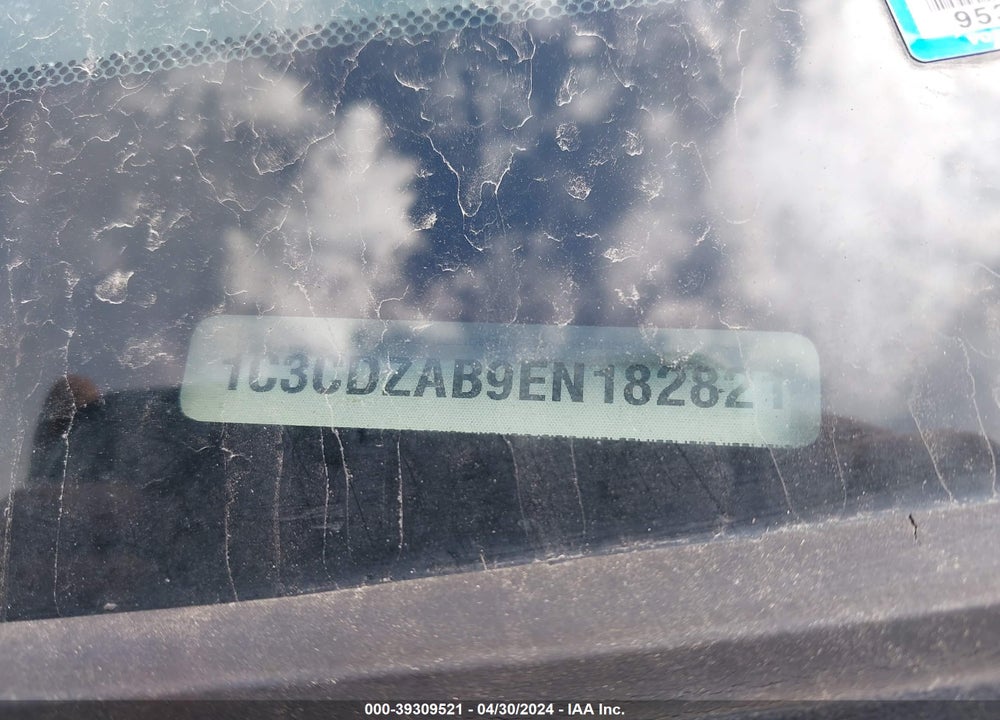 2014 DODGE AVENGER SE VIN: 1C3CDZAB9EN182821