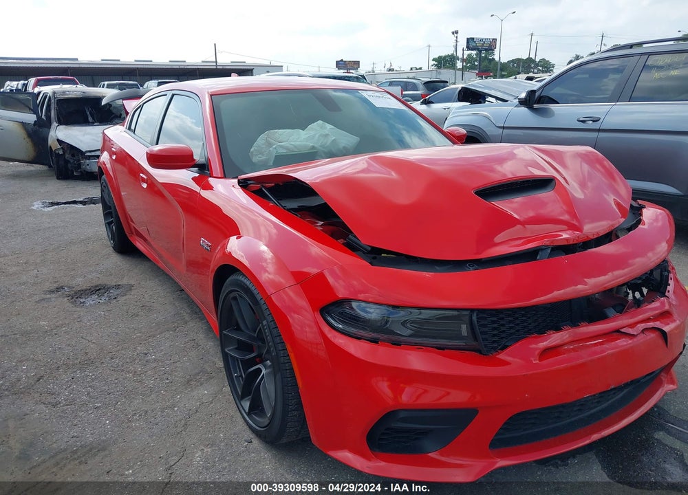 2022 DODGE CHARGER SCAT PACK WIDEBODY VIN: 2C3CDXGJ2NH181103