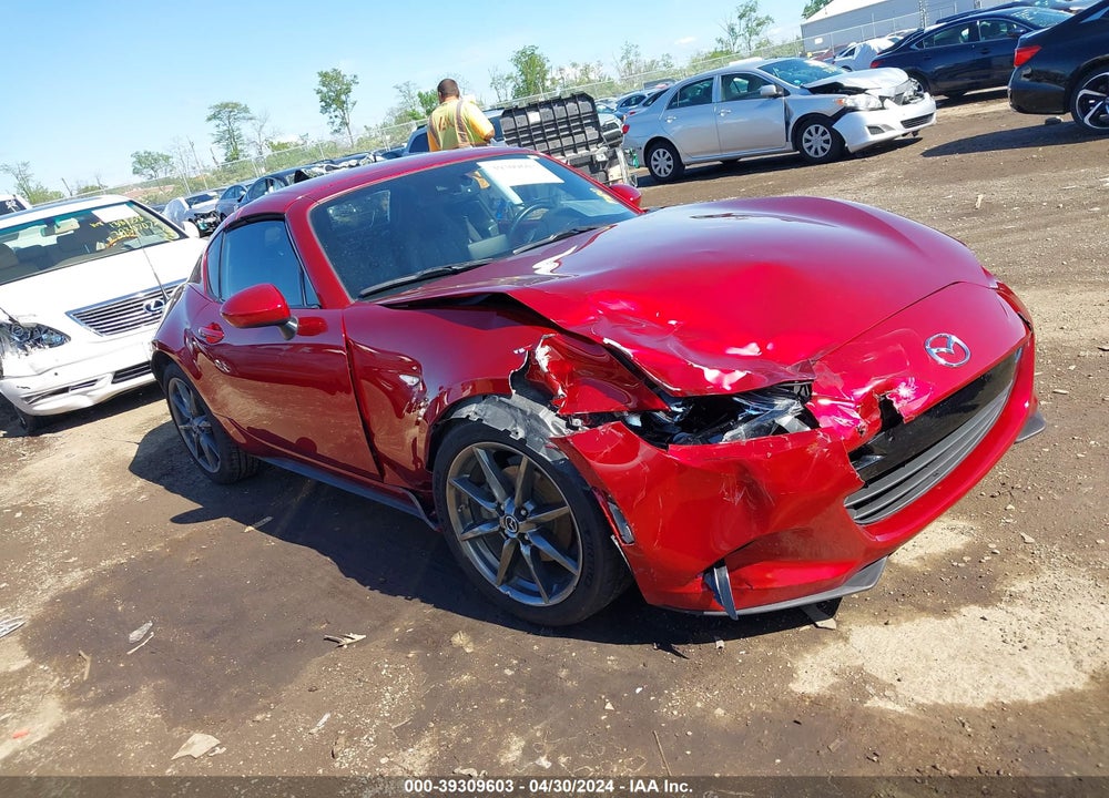 2019 MAZDA MX-5 MIATA RF GRAND TOURING VIN: JM1NDAM70K0302558
