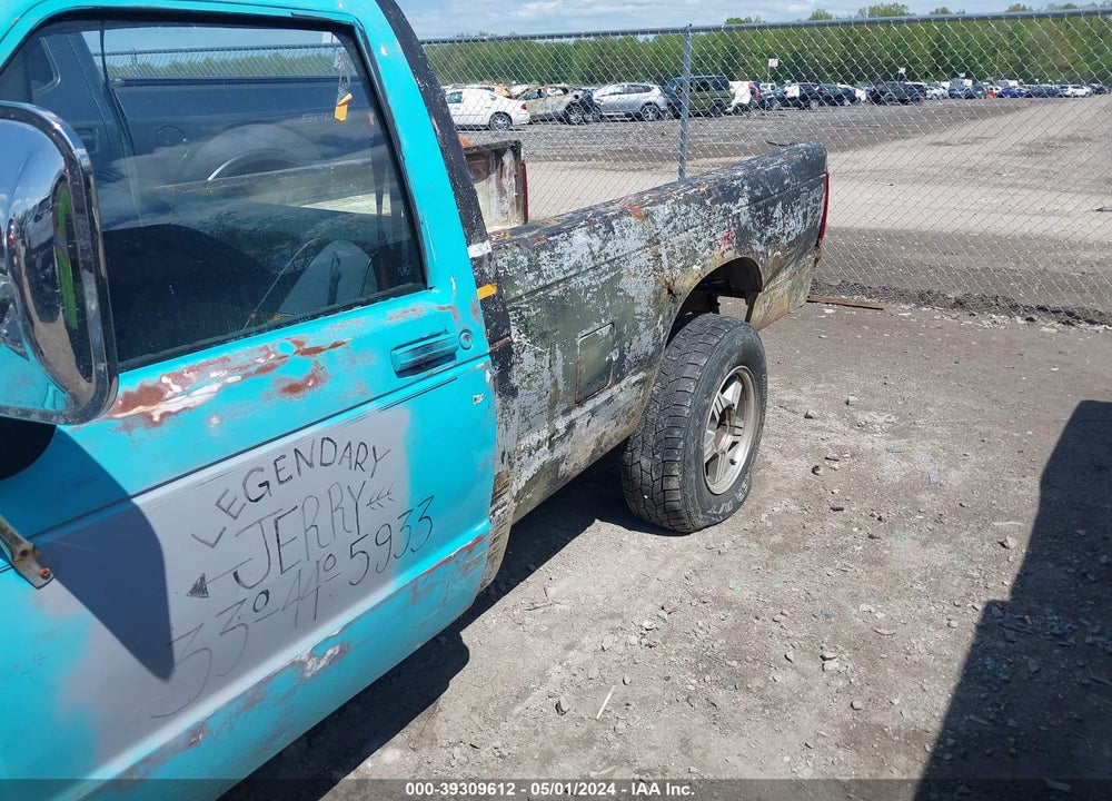 1986 CHEVROLET S TRUCK S10 VIN: 1GCCT14R1G2141676