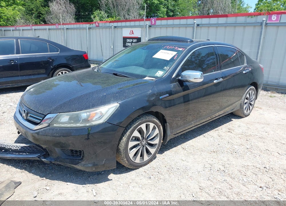 2014 HONDA ACCORD HYBRID EX-L VIN: 1HGCR6F55EA005335
