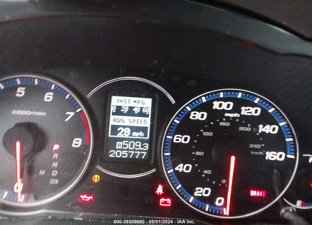 2007 ACURA TSX VIN: JH4CL96947C005823