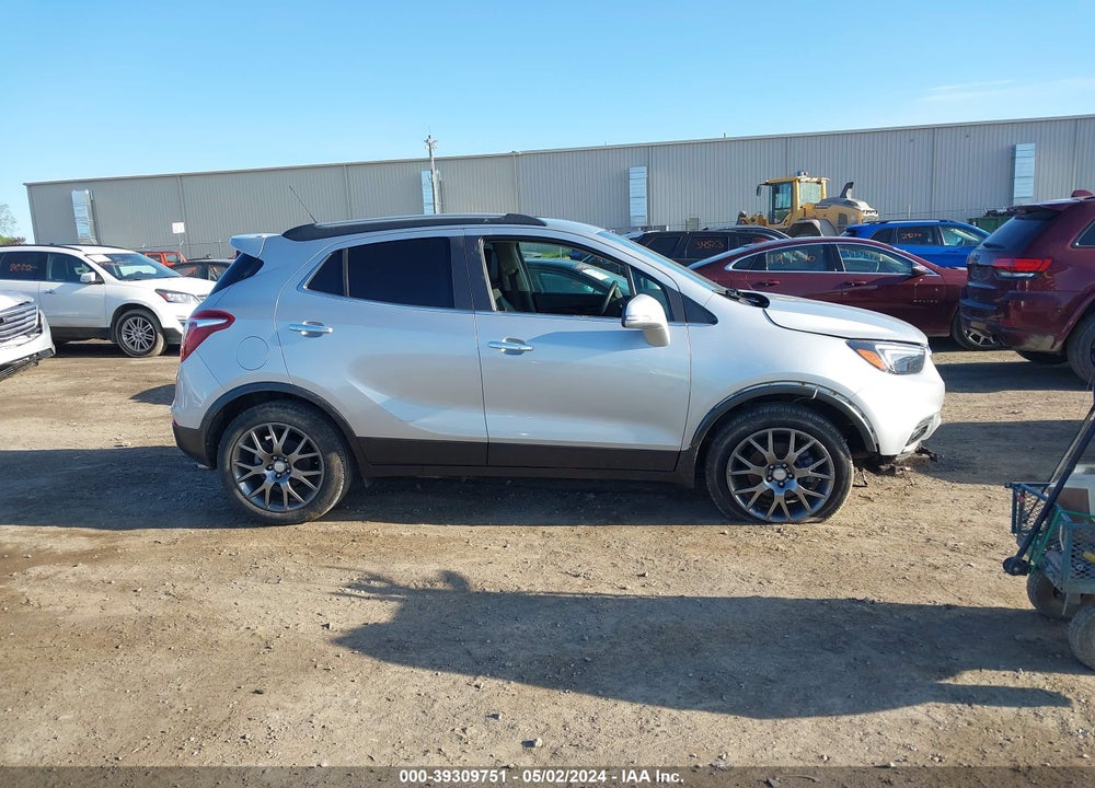 2019 BUICK ENCORE AWD SPORT TOURING VIN: KL4CJ2SB1KB909631