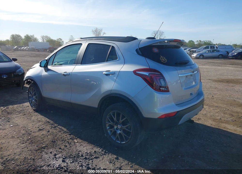 2019 BUICK ENCORE AWD SPORT TOURING VIN: KL4CJ2SB1KB909631