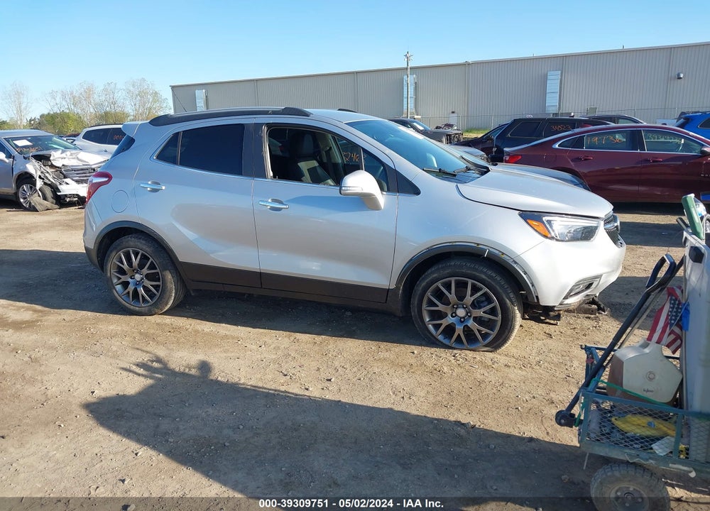 2019 BUICK ENCORE AWD SPORT TOURING VIN: KL4CJ2SB1KB909631