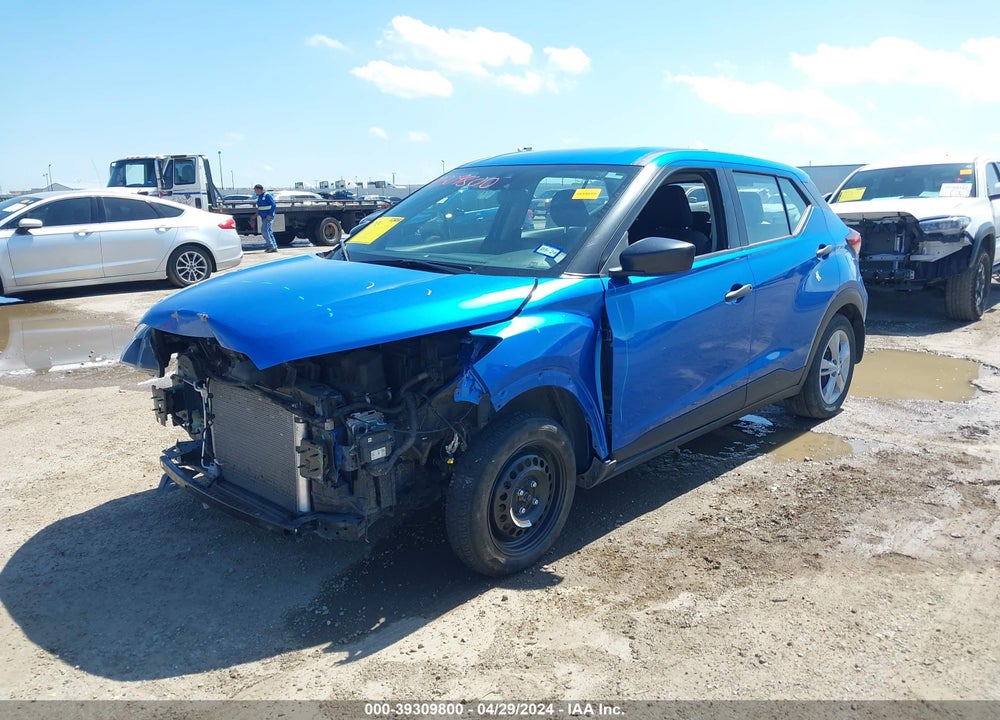 2021 NISSAN KICKS S XTRONIC CVT VIN: 3N1CP5BV6ML527275