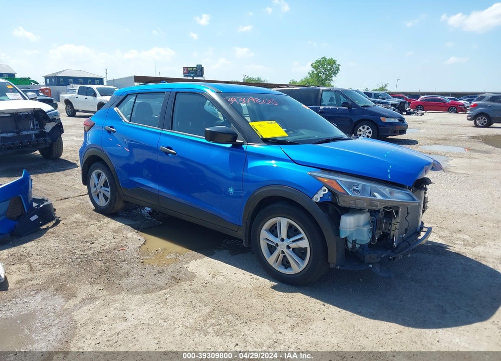 2021 NISSAN KICKS S XTRONIC CVT VIN: 3N1CP5BV6ML527275