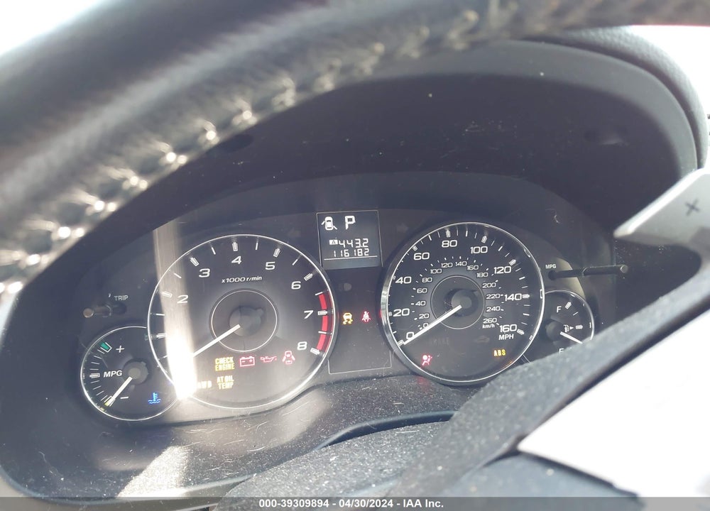 2011 SUBARU OUTBACK 3.6R PREMIUM VIN: 4S4BRDGC3B2420022