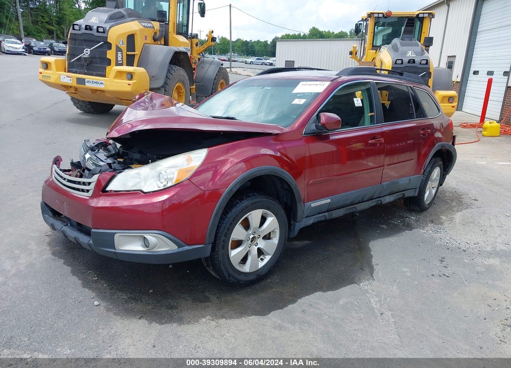 2011 SUBARU OUTBACK 3.6R PREMIUM VIN: 4S4BRDGC3B2420022