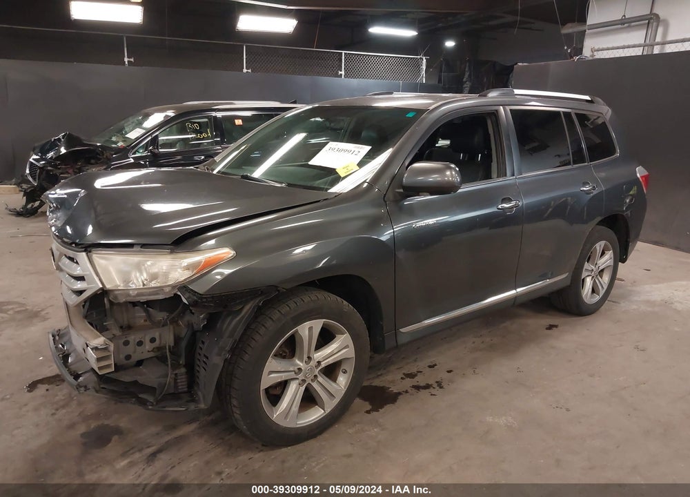 2012 TOYOTA HIGHLANDER LIMITED V6 VIN: 5TDDK3EH7CS102652