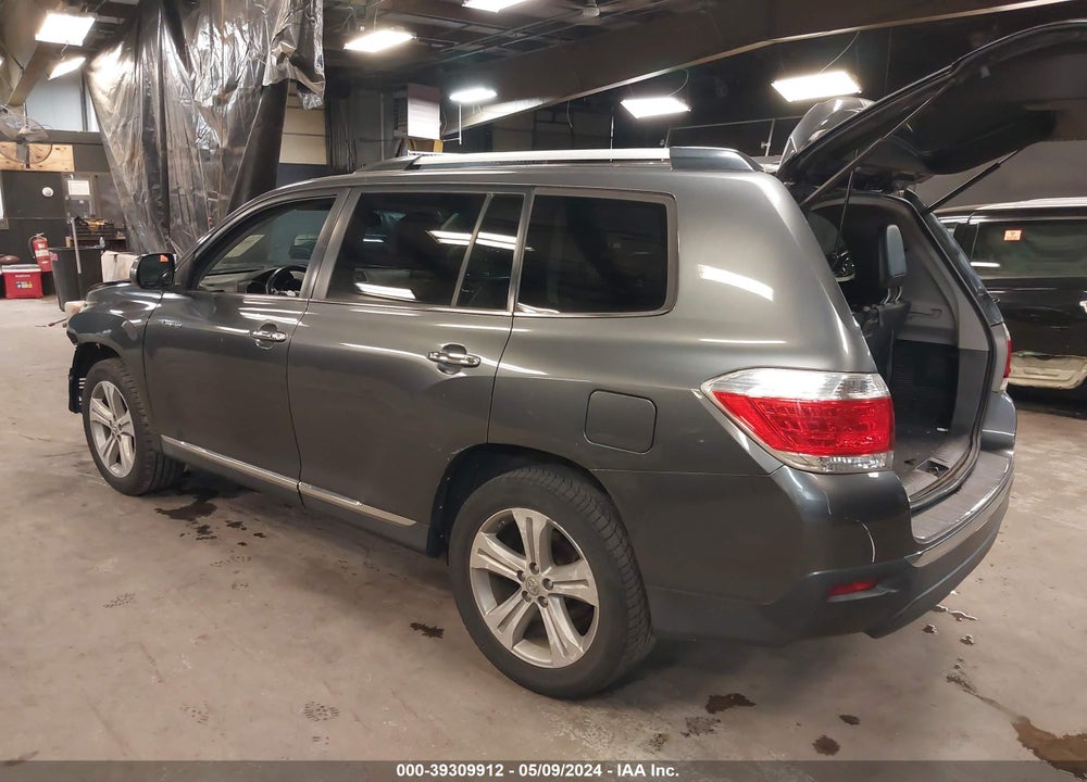 2012 TOYOTA HIGHLANDER LIMITED V6 VIN: 5TDDK3EH7CS102652