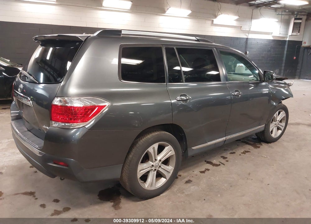 2012 TOYOTA HIGHLANDER LIMITED V6 VIN: 5TDDK3EH7CS102652