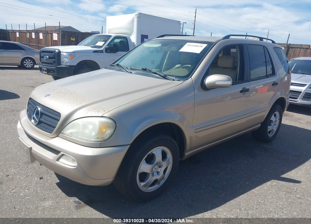 2002 MERCEDES-BENZ ML 320 VIN: 4JGAB54EX2A317603