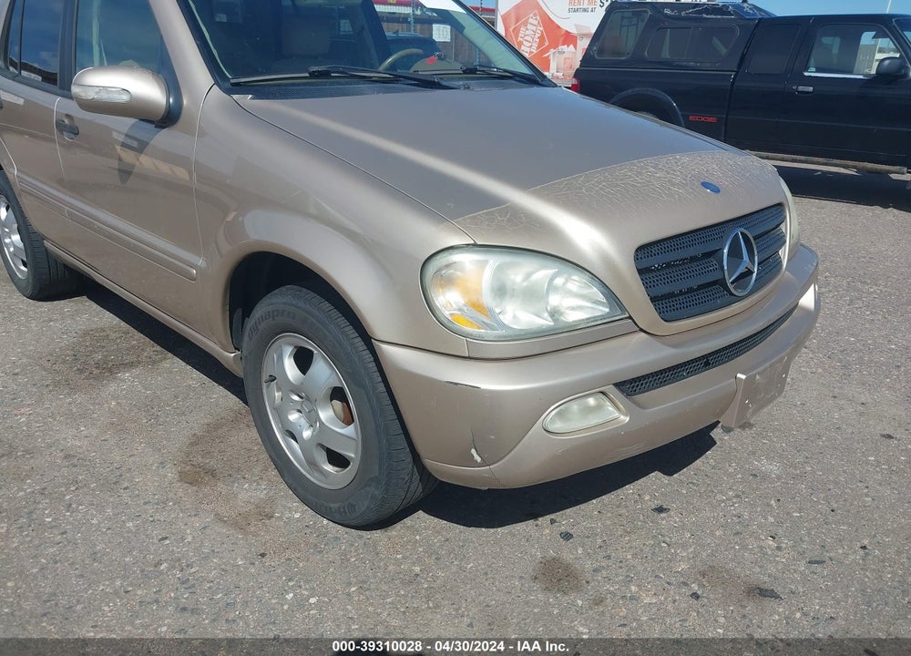 2002 MERCEDES-BENZ ML 320 VIN: 4JGAB54EX2A317603