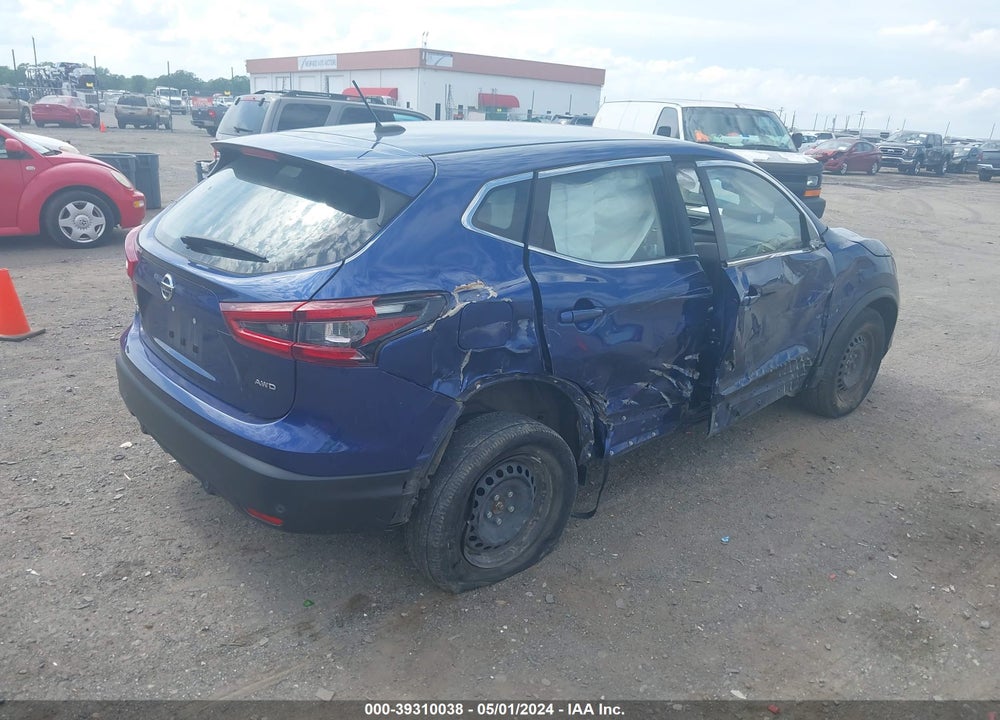 2020 NISSAN ROGUE SPORT S AWD XTRONIC CVT VIN: JN1BJ1CW3LW365613