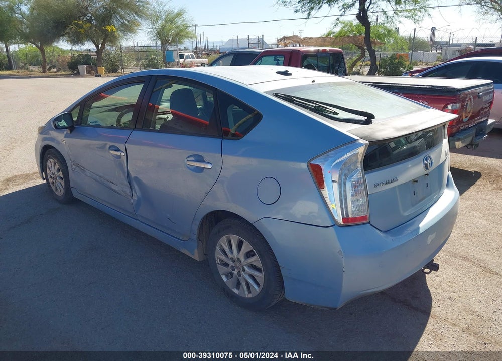 2012 TOYOTA PRIUS PLUG-IN VIN: JTDKN3DP0C3010808