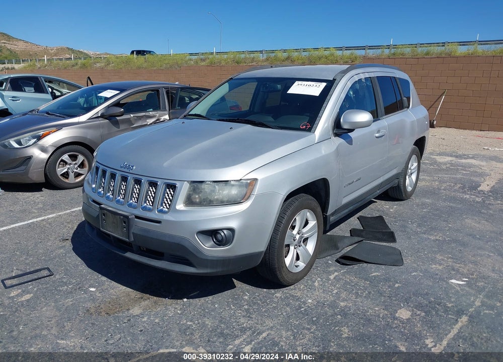 2014 JEEP COMPASS LATITUDE VIN: 1C4NJCEB6ED559650