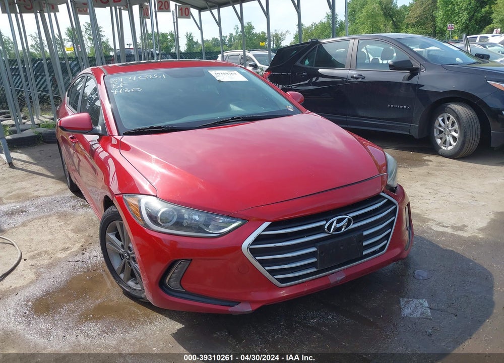 2017 HYUNDAI ELANTRA VALUE EDITION VIN: KMHD84LF8HU361980