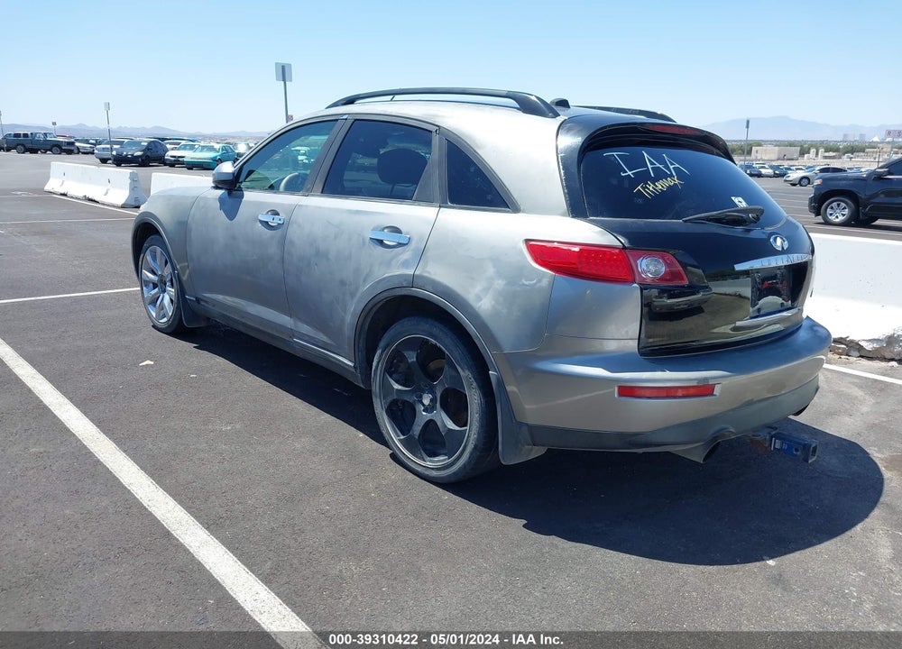 2003 INFINITI FX45 VIN: JNRBS08W33X401081