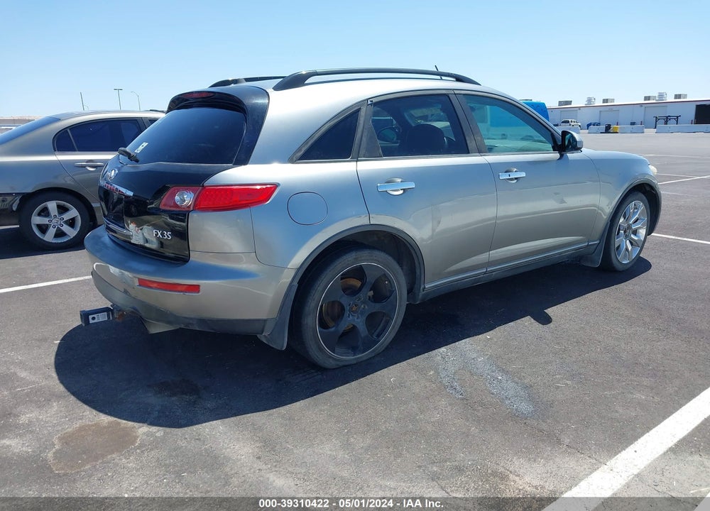 2003 INFINITI FX45 VIN: JNRBS08W33X401081