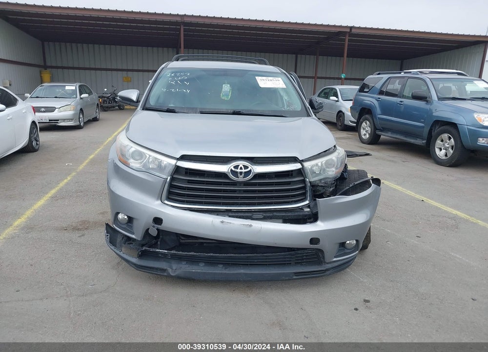 2015 TOYOTA HIGHLANDER LE PLUS V6 VIN: 5TDZKRFH8FS107810