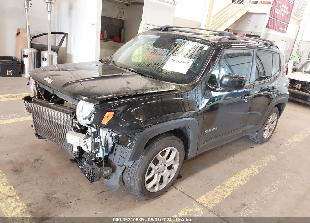 2018 JEEP RENEGADE LATITUDE FWD VIN: ZACCJABB5JPJ16365